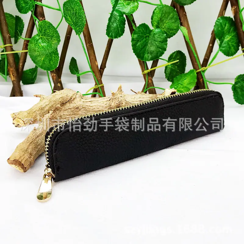 真皮仪器包