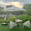 Conjunto de Mesa e Cadeiras de Três Peças para Exterior Pátio Varanda Jardim Mesa de Café Criativa para Lazer Combinação de Mesa e Cadeiras de Rattan para Exterior