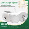 Fabricante de Foshan Papel Higiênico Impresso Atacado Hotel 3 Camadas Espessado 800 Puxadas 12 Rolos Centro Removível Grande
