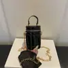 Bolso cubeta de diseño exclusivo, nuevo modelo otoño 2026, alta calidad, moderno, versátil, de un solo hombro, cruzado, de mano, bolsa cilíndrica