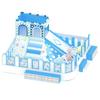 Grandes instalaciones de entretenimiento Castillo travieso Fabricante de juegos infantiles Jardín de infancia interior y exterior Piscina Educación temprana Castillo travieso
