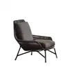 Conjunto de Mesa de Centro e Cadeiras de Rattan para Exterior Três Peças Pátio Jardim Ar Livre Varanda Lazer Corda Cadeira Sofá Individual