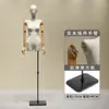 Novo manequim feminino estilo coreano, suporte de bambu para vitrine de loja de roupas