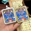 Thangka de Vajra Dakini de Rekang, Xizang, Nepal, Pintado a Mano, Núcleo de Tarjeta 4x5