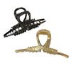 Pinza para el pelo con forma de oreja de trigo para mujer, exquisita pinza grande con diseño de tiburón, pinza para la nuca, venta al por mayor, horquilla para el pelo, tocado