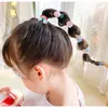 Elásticos de Cabelo para Polegar de Bebê, Acessórios de Cabelo para Crianças, Presilhas de Cabelo de Desenho Animado Fofas para Meninas, Elásticos de Cabelo para Bebês, Pequenos Acessórios de Cabelo de Borracha