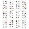 Tatuajes Temporales de Araña para Halloween Impermeables a Prueba de Sudor Pegatinas de Tatuaje Desechables para Fiestas Festivas Infantiles Venta al Por Mayor