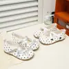 Zapatos de cuero para niña, nuevo modelo de otoño, lazo de lunares, estilo Lolita dulce francés, zapatos de princesa, zapatos de rendimiento para niños con suela blanda
