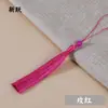 Borla Lisa Vertical de Perlas de 13 cm Accesorios para Ropa de Disfraz Colgante de Abanico Marcador de Libros Colgante de Abanico Accesorios de Borla Fabricante de Colgantes