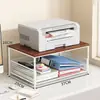 Estante de Almacenamiento para Impresora para Uso en Oficina y Hogar, Estante de Colocación de Copiadora de Múltiples Niveles, Estante de Almacenamiento de Papel A4 Extraíble para Escritorio