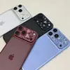 Aplicable a Apple 18P/18PM/17P Película Protectora Avanzada con Pedrería Armadura Integrada con Tachuelas de Diamante Película de Lente Antirreflectante AR