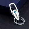 Llavero de Doble Anillo Hebilla para Colgar en la Cintura de Negocios para Hombre LOGOTIPO Personalizado Marca de Empresa Marca Regalo de Vacaciones