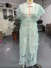 Nueva lencería sexy europea y americana, vestido de tentación sexy, vestido de encaje negro de manga corta con abertura, vestido de talla grande, venta al por mayor 9078