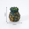 Simulación creativa de comida para jugar con sandía, carambola, fruta, decoraciones de bricolaje, bolsa ciega, accesorios colgantes, micro paisaje, adornos pequeños de escritorio