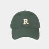 Gorra de béisbol de alero curvo con letra R estilo japonés para hombre y mujer, gorra de circunferencia de cabeza grande estilo coreano, sombrero para el sol de verano para exteriores, marea