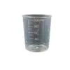 Taza medidora graduada transparente de plástico para laboratorio, venta al por mayor, 5 ml - 200 ml, para muestreo y dispensación de líquidos