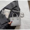 Bolso Balde Versátil Estilo Coreano para Mujer 2025 Verano Nueva Moda Nicho Versátil Bolso Bandolera Estilo Extranjero Bolso para Viajar para Mujer