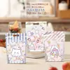 Sacos Auto-Selantes com Zíper para Biscoitos, Sacos de Embalagem para Massas de Floco de Neve, Sacos Selados de Desenho Animado para Lanches, Sacos de Embalagem para Produtos Assados