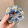 Elástico de cabelo suave e versátil para sair, scrunchie modelo novo 2026 estilo coreano, tiara de renda feminina com senso de atmosfera, atacado