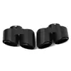 Adecuado para Bmw X5X6 X7G05G06G07 Mejora del Tubo de Escape Silenciador de Cuatro Salidas de Acero Inoxidable Fibra de Carbono
