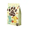Saco de Embalagem para Ração de Gato e Cachorro, Embalagem Universal à Prova de Umidade e Poeira, Lanches Selados em Oito Lados para Pequenos Lotes, Saco Auto-Portante com Bico Personalizável