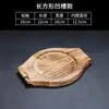 Esterilla para Olla de Piedra y Olla de Barro, Esterilla Aislante de Calor para Estufa de Carbón, Esterilla para Preparar Té, Esterilla de Madera, Base para Olla de Barro, Bandeja, Placa de Hierro, Esterilla de Tabla de Madera