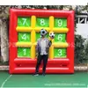 Accesorios para Reunión Deportiva: Tiro de Penalti, Equipo Engrosado, Marco de Portería de Fútbol Inflable, Diana, Sistema Sensorial de Cuadrícula de Nueve Cuadros Zhanzhanle