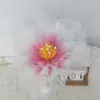 Flores de Peonía de Seda Artificial para Escaparate, Decoración de Bodas, Arreglo de Lugares al Aire Libre, Flores Falsas Transfronterizas