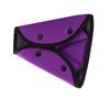 Cinturón de seguridad para niños de coche retención triangular tipo broche fijo triangular conveniente con ajustador de funda fija