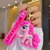 Llavero Personalizado de Dibujos Animados My Little Pony, Lindo Colgante de Pony Arcoíris para Mochila, Accesorios para Llavero de Coche al por Mayor
