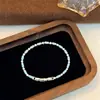 Pulsera de Acero Inoxidable con Circonita y Goteo de Aceite Azul, Múltiples Estilos, Joyería de Moda y Versátil con Diseño de Estrella y Luna
