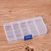 Caja de plástico rectangular transparente pp10, caja de almacenamiento desmontable, caja de joyería para juguetes DIY, venta directa de fábrica al por mayor