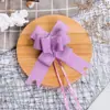 Frete grátis 30 presentes embalagem de feriado Guirlanda filme com glitter Guirlanda Guirlanda de Cristal Laço de casamento de Natal Guirlanda de mão