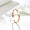 Anillo abierto multicapa de estilo coreano de versión ancha, moda personalizada de tres capas, doble capa, una capa, para dedo índice y meñique, para amantes, rojo en línea, mismo estilo