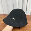 Chapéu de Pescador Simples de Tricô Japonês Feminino Moda Verão Respirável Proteção Solar Versátil Emagrecimento Facial Chapéu Balde de Proteção Solar Tendência