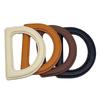 Accesorios para Bolsas Asa de Cuero Bolsa de Lana DIY Asa de Cuero de Calidad con Forma de D Asa Tejida para Bolso