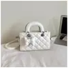 Bolsa Matelassê Estilo Chanel para Mulheres, Nova Tendência Primavera 2026 Bolsa de Ombro de Luxo Lady Dior, Bolsa Transversal para o Dia a Dia