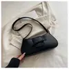 Bolsa Baguete Minimalista Tendência com Estilo Suave, Bolsa de Ombro Versátil para o Dia a Dia, Transversal e Bolsa de Mão para Mulheres