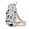 Mochila estilo Harajuku feminina ins super popular padrão de vaca de leite bolsa de lona de menina fofa estilo coreano ulzzang mochila de menina macia