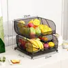 Tigela de Frutas Multicamadas para Casa, Cesta de Frutas para Mesa de Centro da Sala de Estar, Prato de Exibição para Armazenamento de Lanches Doces na Mesa de Jantar