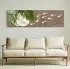 Pinturas Colgantes Personalizadas, Murales Modernos Simples y de Alta Gama para la Entrada de la Sala de Estar, Pinturas Decorativas para el Trabajo en Hoteles, Murales para Sala de Estar y Dormitorio