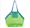 Bolsa de Ombro Portátil Masculina e Feminina, Bolsa de Praia em Rede, Bolsa Tote, Bolsa Dobrável de Viagem em Rede, Bolsa de Armazenamento de Brinquedos de Grande Capacidade