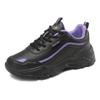 Sapatos de couro femininos primavera e outono, novos sapatos de cozinha, sapatos de trabalho, pretos, impermeáveis, antiderrapantes, esportivos casuais femininos