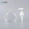 Nuevo Tipo Creativo de Botella Plástica Vacía 350ml Desinfectante de Manos Gel de Ducha Champú Botella con Dispensador Pet Botella Vacía para Rellenar Loción