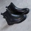 Botas Martin para Mujer Estilo Británico 2026 Nuevo Estilo Primavera y Otoño Botas Estilo Corto Talla Grande Cremallera Lateral Temporada Otoño e Invierno Botas Chelsea