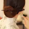 Nueva Horquilla de Sándalo Estilo Chino Cabeza Redonda Simple Horquilla de Verano Accesorios Estilo Antiguo para Mujer Dinastía Han Adorno para Cheongsam Venta al por Mayor