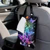 Caixa de Lenços para Carro com Padrão Criativo de Borboleta, Acessórios para Interior de Carro, Bolsa de Lenços, Bolsa Portátil para Armazenamento de Lenços, Porta-Lenços para Carro
