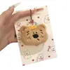 Nuevo Llavero de Oso de Peluche Lindo Muñeco para Bolso Colgante Pequeño Accesorios de Joyería Accesorios de Decoración para Bolso de Estudiante