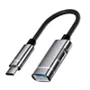 Cable Adaptador Dos en Uno Otg Transfronterizo Tipo-C a USB Cable de Conversión Multifuncional Conversión Multi-Interfaz Android