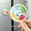 Pegatina Magnética de Salud de Acrílico para Refrigerador Gráfico de Terapia Dietética de los Cinco Órganos y Seis Entrañas Pegatina Decorativa de Popularización de la Ciencia de la Salud de la Vida Familiar
